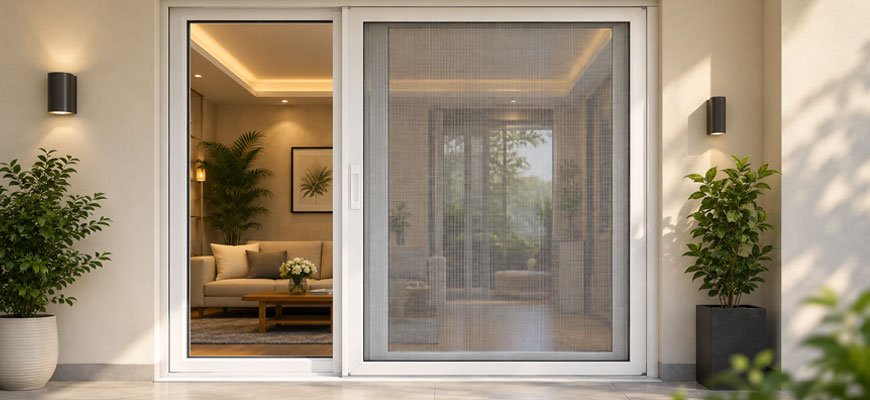 uPVC Door Mesh
