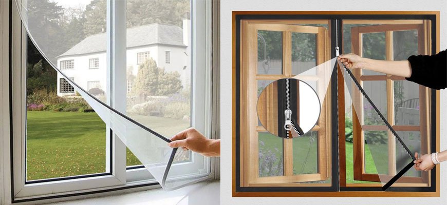 Velcro Window Mesh